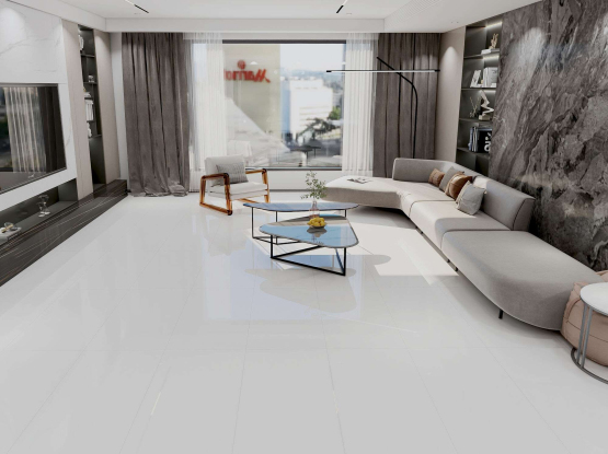 Керамогранит Супер Вайт / Super White (БЕЛЛЕЗА / BELLEZA)