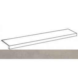 620070001269 Керамический гранит Миллениум Айрон ступень фронтальная 330x1200  