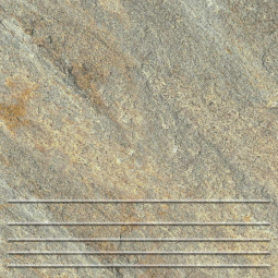 Клинкер ступени Базальт 4 298х298х8 коричневый 