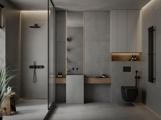 Керамогранит Бетон / Beton (Gracia Ceramica)