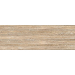 Плитка облицовочная Бунгало 4Д 300х900 декор тёмно-бежевый