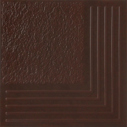 Клинкер ступени угловые Каир 4У 298х298 коричневый