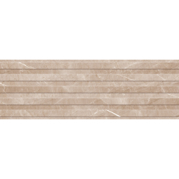Плитка облицовочная Канон 3Д 300х900 декор бежевый 