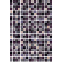 Плитка облицовочная Гламур 4Т 275х400 ежевичный