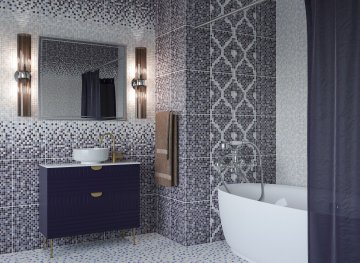 Мозаичная плитка Гламур