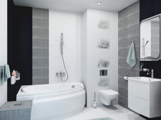 Керамическая плитка Камелия (Unitile (Шахтинская плитка))