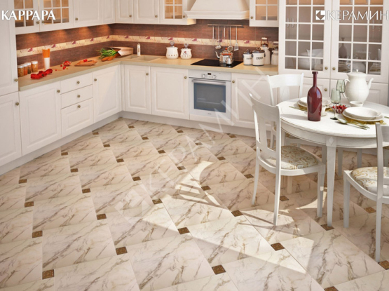 Керамогранит Каррара (Керамин)