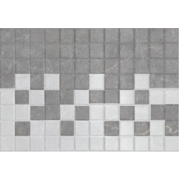 Плитка облицовочная Аруэ 1Д 275х400 серый декор микс 