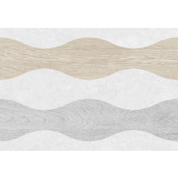 Плитка облицовочная Киото 1Д 275х400 декор волны 