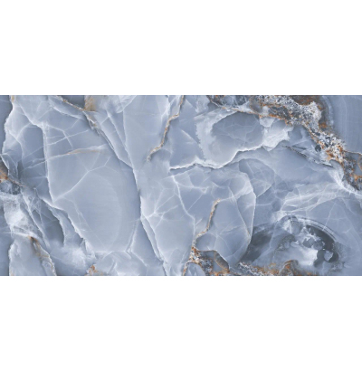 Керамический гранит CORSICA ONYX BLUE 600x1200х8,8 colorica  УТ000017318