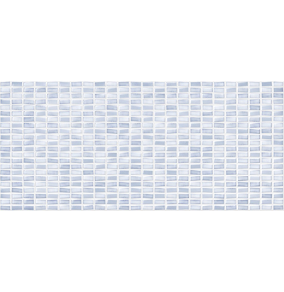 PDG043D Плитка облицовочная Pudra 200х440 голубой рельеф мозаика  УТ000008068