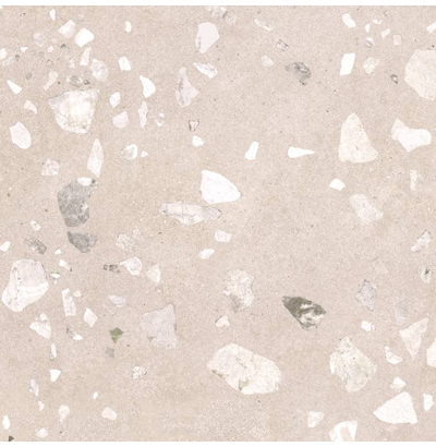 010400001041 Керамический гранит Terrazzo 600х600 sugar beige 01 УТ000015348