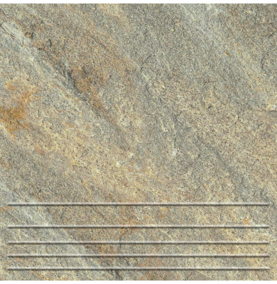 Клинкер ступени Базальт 4 298х298х8 коричневый  УТ000019618