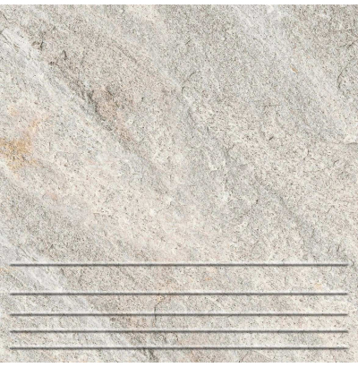 Клинкер ступени Базальт 7 298х298х8 светло-серый  УТ000019619