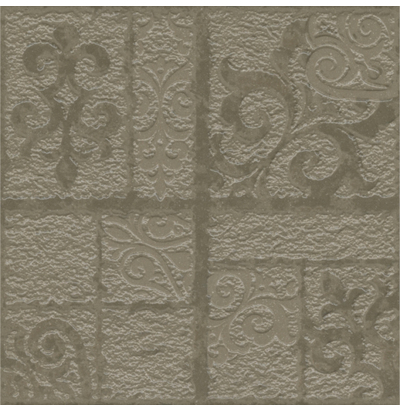 Керамический гранит Берген 3Д 300х300 бежевый орнамент   УТ000010337
