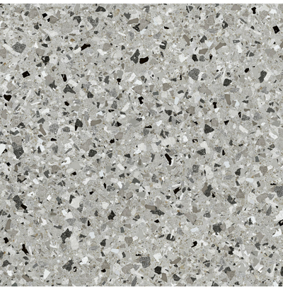 Керамический гранит Терраццо 1 500х500 серый   УТ000007385